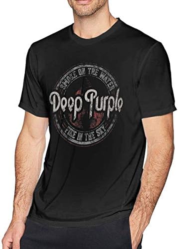 Férfi Deep Purple-Rock Együttes Trend T-Shirt