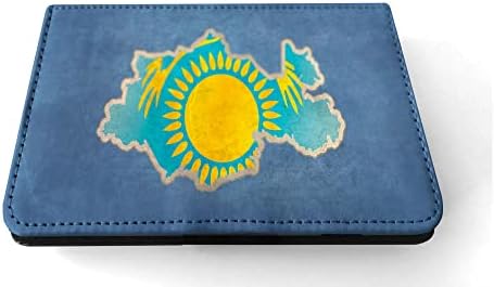 Kazah Nemzeti Zászlóra FLIP Tabletta ESETBEN Fedezi az Apple IPAD AIR (2020) (4. GEN) / IPAD AIR (2022)