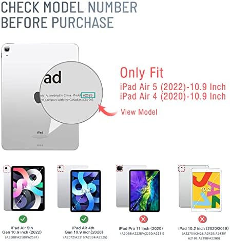 Napraforgó iPad Air Esetben 4. generáció 2020-ra, iPad Air 5. generációs Esetben 2022, 10.9 hüvelykes