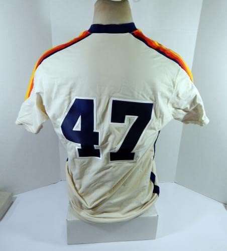 1983 Houston Astros 47 Játék Kiadott Fehér Jersey 44 DP35797 - Játék Használt MLB Mezek