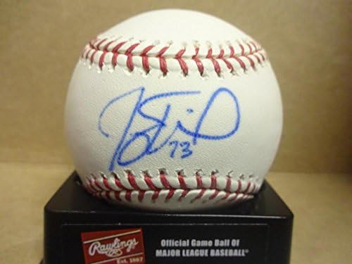 Joey Terdoslavich Atlanta Braves Aláírt M. l. Baseball W/coa - Dedikált Baseball