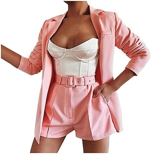 Női Blézer & Ruha Kabátok Szilárd Egyszerű Outwear Nyissa ki az Elülső Vékony Kabát 2023 Divat Blézer