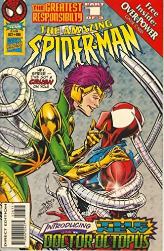 Amazing Spider-Man, A 406 (kártya) VF ; Marvel képregény | 1. Új Dr. Octopus