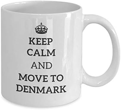 Nyugalom emberek, Dánia Tea Csésze Utazó Munkatársa, Barátja, Ajándék Ország Bögre Jelen