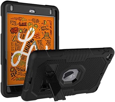 Tablet védőtok Masszív Anti-Csepp Három Rétegű Védő Héj Megfelelő Kompatibilis iPad mini5 Védő Fedél Gumi
