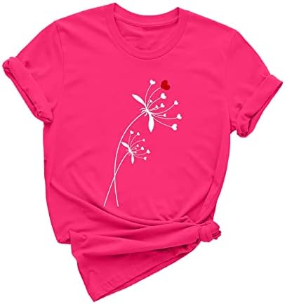 Forró Rózsaszín Lány Felső Nyáron, Ősszel 2023 Ruhák Trendi Rövid Ujjú Sleeve Pamut Grafikus Társalgó