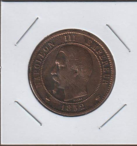 1852 MX Nemzeti Karok 50 centime-ot minden megírt, Nagyon Jó