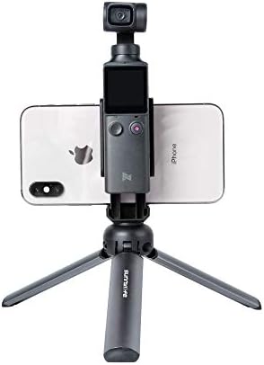 Sport Kamera Mini Asztali Állvány & 65mm Alumínium Kézi Önarckép Bot OM 4/GoPro Hero Sorozat/OSMO Akció/
