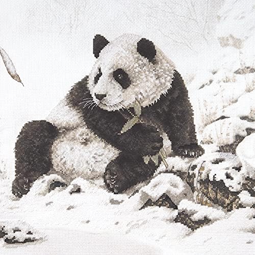 Xiu Kézműves Jelezni keresztszemes Készlet - Szabadidő Panda | 2032103 | 23 x 38 Keleti Festés Művész