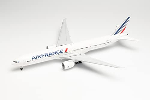 Herpa 571784 Air France Boeing 777-300ER-2021 Istálló-F-GZND La Rochelle-i Repülőgép-Modell Épület Miniatűr