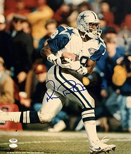 Michael Irvin Aláírt Dallas Cowboys 16x20 Fotó PSA AA95761 + SZÖVETSÉG - Dedikált NFL-Fotók